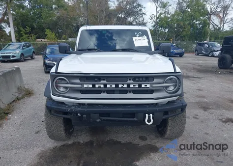 2022 Ford Bronco Big Bend z USA, uszkodzony, nr VIN 1FMDE5AP4NLB04018